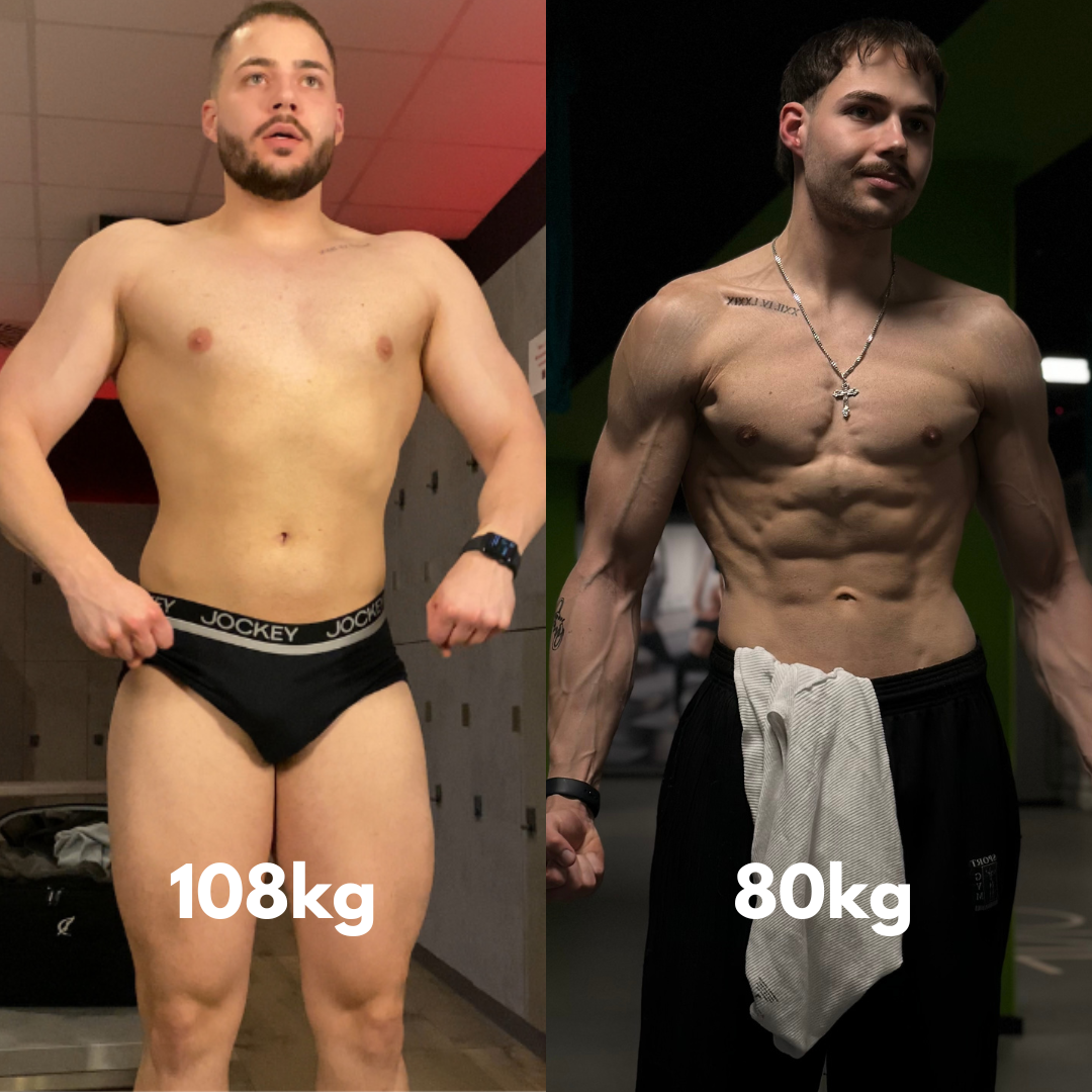 Transformation Athlet, 73kg zu 65kg